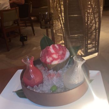 Nobu Miami - Birthday sorbet - Asian Fusion Near Me - Miami Beach, Florida Nobu Miami - Birthday sorbet - Asian Fusion Near Me - Miami Beach, Florida