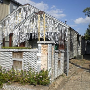 Beer Can House - The house. - Art Museums Near Me - Houston, Texas Beer Can House - The house. - Art Museums Near Me - Houston, Texas