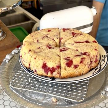 The Flatiron - Cranberry Orange Scone - Coffee & Tea Near Me - Jerome, Arizona