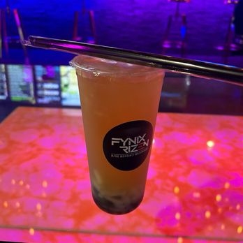 Fynix Rizen - Barney and Fruits - Bubble Tea Near Me - Westminster, California