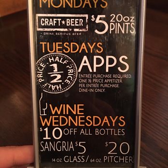 Harper's - On going specials - Burgers Near Me - Kingston, Ontario