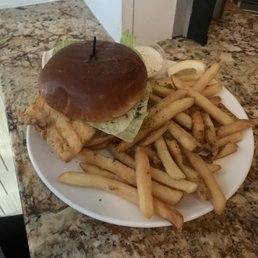 Fried Haddock Sandwich