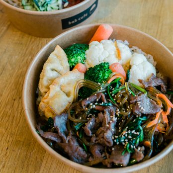 Bab Cafe - Japchae Top Bab Bowl - Photo Mark Talavera - Korean Near Me - Reno, Nevada Bab Cafe - Japchae Top Bab Bowl - Photo Mark Talavera - Korean Near Me - Reno, Nevada