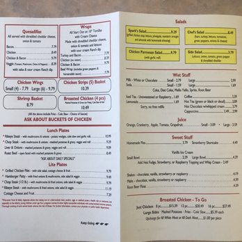 Sparks Grill - Full Menu - Breakfast & Brunch Near Me - Montello, Wisconsin Sparks Grill - Full Menu - Breakfast & Brunch Near Me - Montello, Wisconsin
