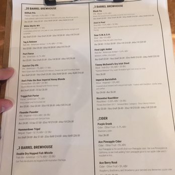 Sailfish Brewing - Fort Pierce - Beer Menu - Breweries Near Me - Fort Pierce, Florida