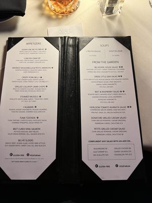 Menu photo 7 The Belvedere Inn Lancaster, PA Menu photo 7 The Belvedere Inn Lancaster, PA