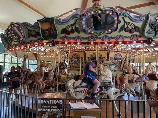 Salem's Riverfront Carousel by null