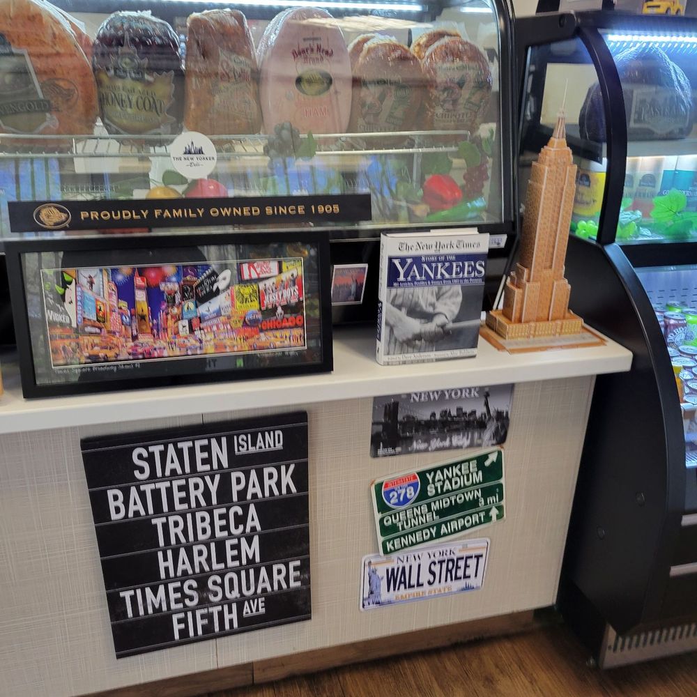 The New Yorker Deli - Display Case of Brand Deli Meats/New York Displays - Delis Near Me - Sacramento, California