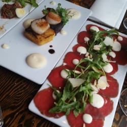 La Gueule de Bois - Blackpudding with scallops ant Bison Grav
