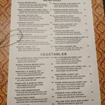 Burma Burma - Seafood and vegetables - Burmese Near Me - Dublin, California