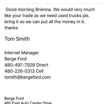 Larry H Miller Ford Mesa - The unprofessional email received about my inquiry on a new explorer. - Auto Repair Near Me - Mesa, Arizona Larry H Miller Ford Mesa - The unprofessional email received about my inquiry on a new explorer. - Auto Repair Near Me - Mesa, Arizona