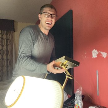 Ramada by Wyndham Vandalia - Laughing because we cannot believe the light fixture just fell out of the wall!!! - Hotels Near Me - Vandalia, Illinois Ramada by Wyndham Vandalia - Laughing because we cannot believe the light fixture just fell out of the wall!!! - Hotels Near Me - Vandalia, Illinois