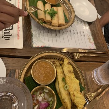 Sisters Thai - Appetizers: spring rolls, chicken skewers - Thai Near Me - Alexandria, Virginia Sisters Thai - Appetizers: spring rolls, chicken skewers - Thai Near Me - Alexandria, Virginia