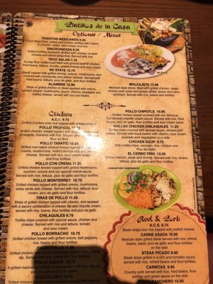 Menu photo 2 La Terraza Restaurant Raleigh, NC Menu photo 2 La Terraza Restaurant Raleigh, NC