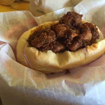 Chicory Cafe - Cajun Shrimp Po Boy - Coffee & Tea Near Me - South Bend, Indiana