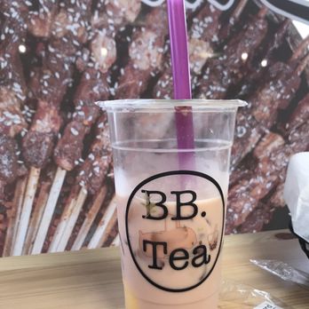 BB Tea - Sakura Rosé Milk Tea with Pudding - Bubble Tea Near Me - South Plainfield, New Jersey BB Tea - Sakura Rosé Milk Tea with Pudding - Bubble Tea Near Me - South Plainfield, New Jersey