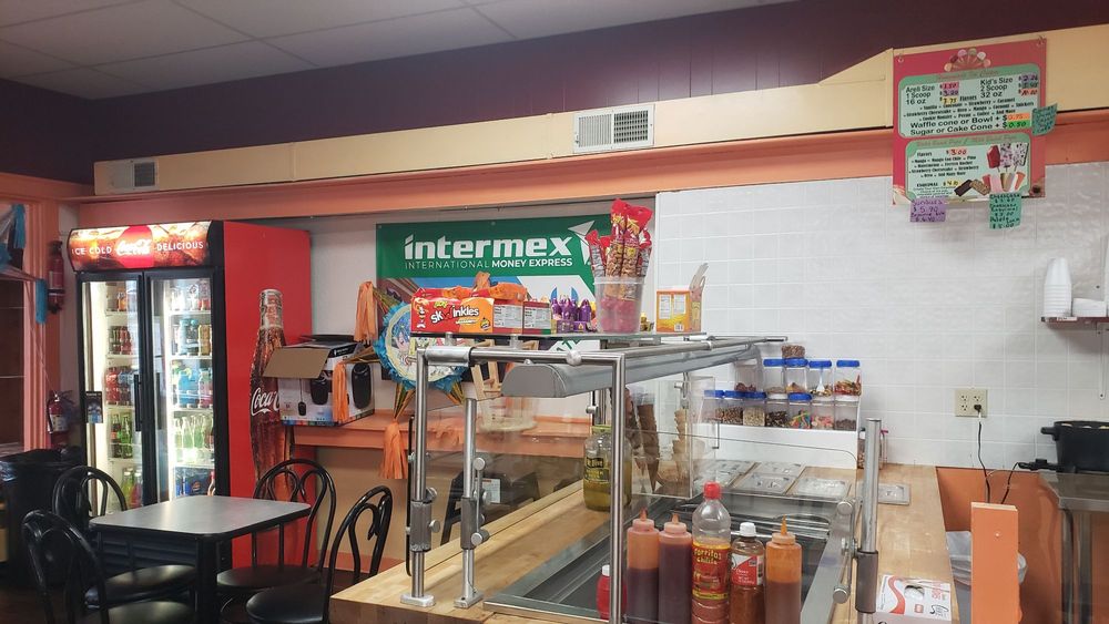 Food from El Dulce Helado