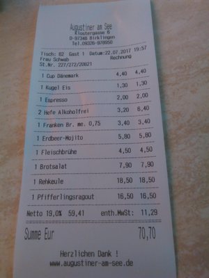 Menu photo 3 Augustiner am See Birklingen, BY