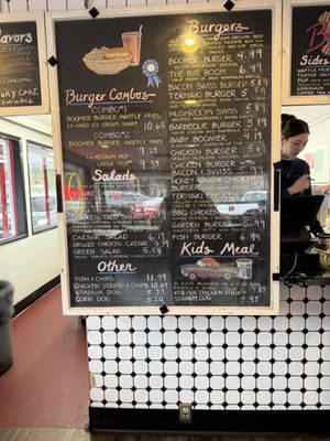 Menu photo 5 Boomer's Drive In Bellingham, WA