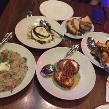 Bar Siena - Wild mushroom risotto, scotch egg, burrata, and grilled octopus - Italian Near Me - Chicago, Illinois Bar Siena - Wild mushroom risotto, scotch egg, burrata, and grilled octopus - Italian Near Me - Chicago, Illinois