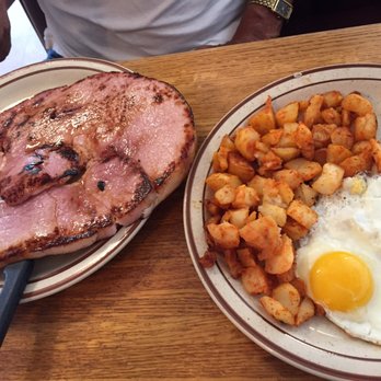 Cafe 126 - Ham steak breakfast! Huge!! - Breakfast & Brunch Near Me - Ventura, California