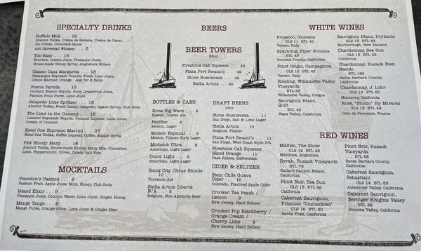 Menu photo 2 Pier 24 Avalon, CA