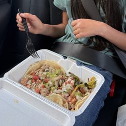 Pollo Asado Taco