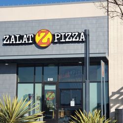 Zalat Pizza - Front of restaurant on Renner Rd in Richardson