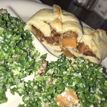 Sanaa's Gourmet Restaurant - Tabouli and Sweet Potato fatayer! First time here and will DEF be back! - Mediterranean Near Me - Sioux Falls, South Dakota Sanaa's Gourmet Restaurant - Tabouli and Sweet Potato fatayer! First time here and will DEF be back! - Mediterranean Near Me - Sioux Falls, South Dakota
