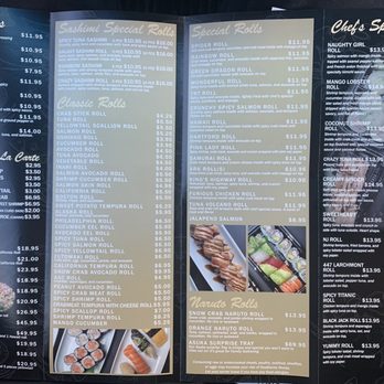 Asuka Sushi Restaurant - Menu pg 2 - Japanese Near Me - Mount Laurel, New Jersey Asuka Sushi Restaurant - Menu pg 2 - Japanese Near Me - Mount Laurel, New Jersey
