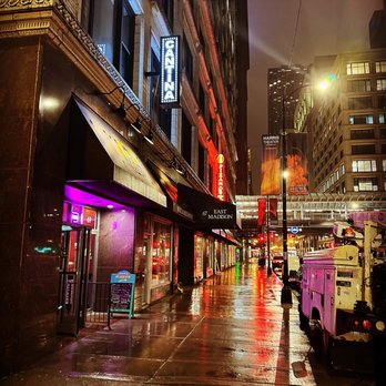Cantina on Madison - a city street at night - Mexican Near Me - Chicago, Illinois