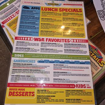 Wylie and Rum - Menu - Caribbean Near Me - Atlanta, Georgia