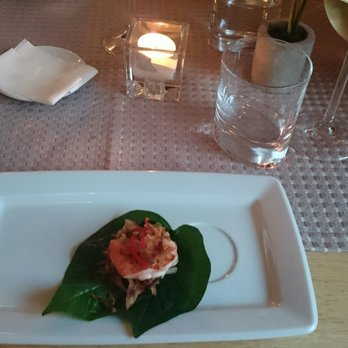 Longgrain - Appetizer: kha leaf (basil) with deliciousness in one bite! - Thai Near Me - Munich, BY