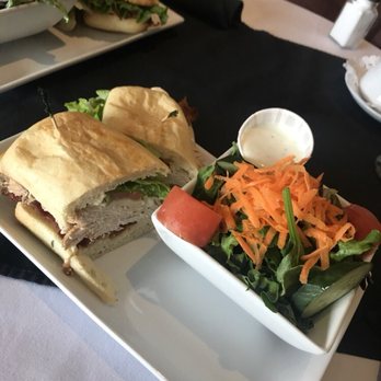 Pasto's Grill - Turkey club with side garden salad - Italian Near Me - London, Ontario