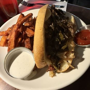 The Varsity Club - Philly cheese steak sandwich - Bars Near Me - Ventura, California The Varsity Club - Philly cheese steak sandwich - Bars Near Me - Ventura, California