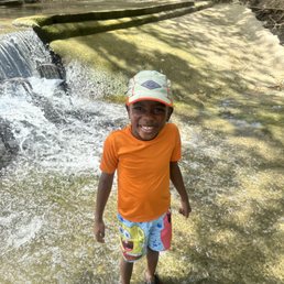 My son enjoying his summer.