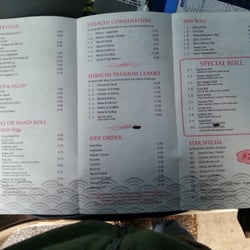 Ollie Hibachi & Sushi - Menu