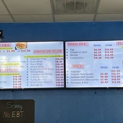 J's Bayou Seafood - Menu