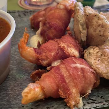 The Spot - Bacon wrapped shrimp - Burgers Near Me - Galveston, Texas