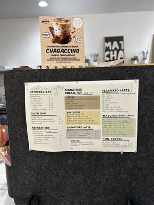Menu photo 2 Caffe In Coffee Orange, CA