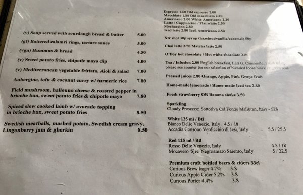 Menu photo 2 Curious Yellow Kafé London, XGL