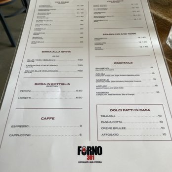 Forno 301 Phoenix - Menu - Pizza Near Me - Phoenix, Arizona Forno 301 Phoenix - Menu - Pizza Near Me - Phoenix, Arizona