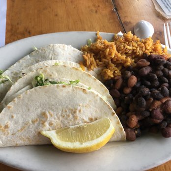 Ocean Mist - Atlantic cod Fish Tacos, rice n beans - Bars Near Me - Wakefield, Rhode Island