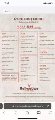 Menu photo 5 Bellwether BBQ&Grill Seattle, WA Menu photo 5 Bellwether BBQ&Grill Seattle, WA