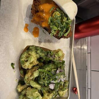 Ekiben - The Neighborhood Bird & Tempura Broccoli - Asian Fusion Near Me - Baltimore, Maryland