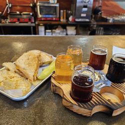 Great flight & turkey sandwich