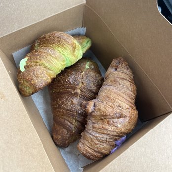 CA Bakehouse - Pandan & Ube Taro Croissant - Bakeries Near Me - San Jose, California CA Bakehouse - Pandan & Ube Taro Croissant - Bakeries Near Me - San Jose, California
