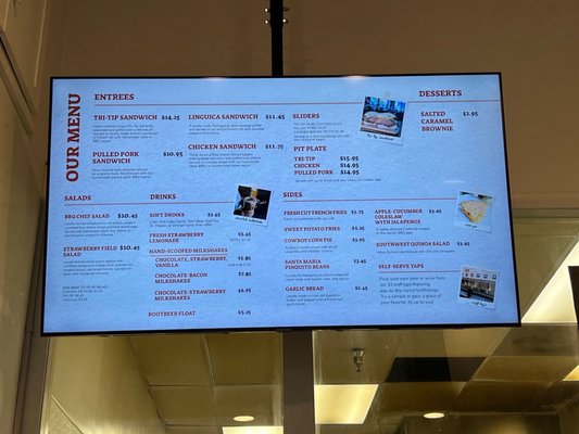 Menu photo 1 Old Slo BBQ San Luis Obispo, CA