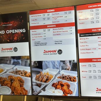 Jammin Fish & Chicken - Menu - Chicken Wings Near Me - Bowie, Maryland Jammin Fish & Chicken - Menu - Chicken Wings Near Me - Bowie, Maryland