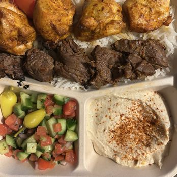 Zankou Chicken - Combo Chicken n Shish plate - Mediterranean Near Me - Los Angeles, California Zankou Chicken - Combo Chicken n Shish plate - Mediterranean Near Me - Los Angeles, California